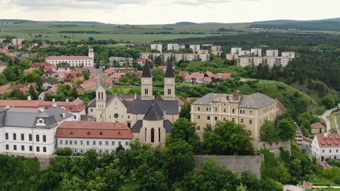 Castle of Veszprem Video stock 126891486