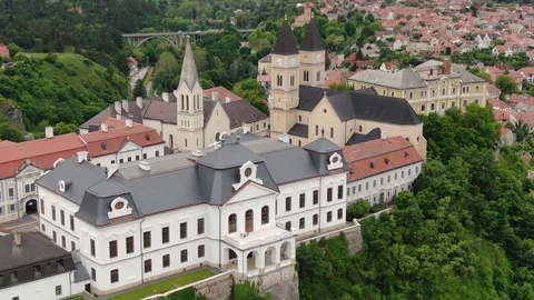 Castle of Veszprem Video stock 126891495