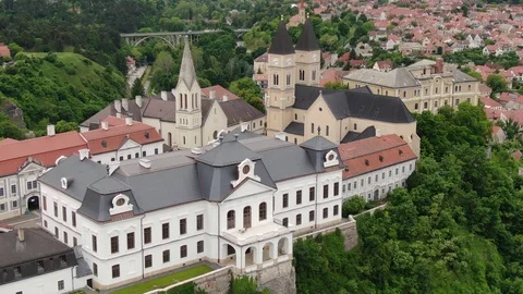 Castle of Veszprem Stock Footage 126891496