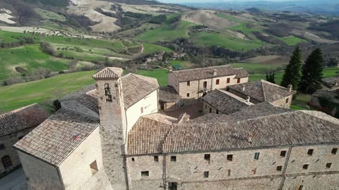 Castle video with drone Stock Footage 274454487