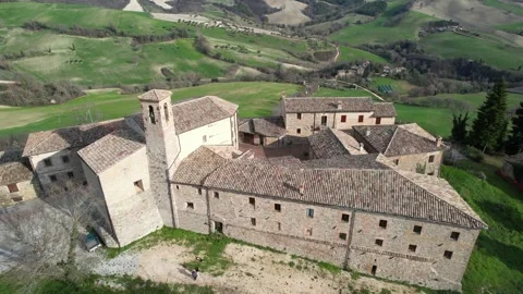 Castle video with drone Stock Footage 274454878