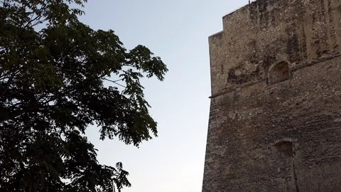 Castle of Vieste 4 Stock Footage 106209274