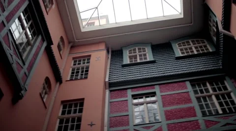 Castle view 360 Panoramic view Stock Footage 66112283