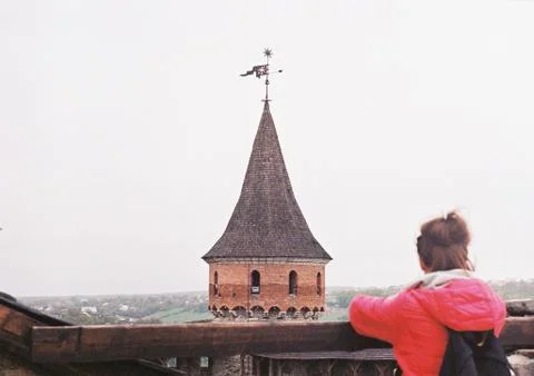 Castle view Foto stock