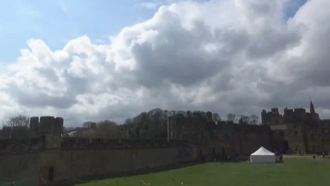 Castle wall Stock Footage 117403697