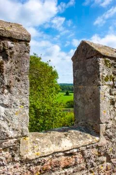 Castle wall Stock Photos