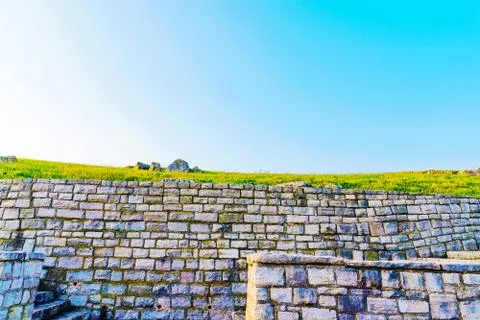Castle wall Stock Photos