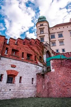 Castle wall 스톡 사진