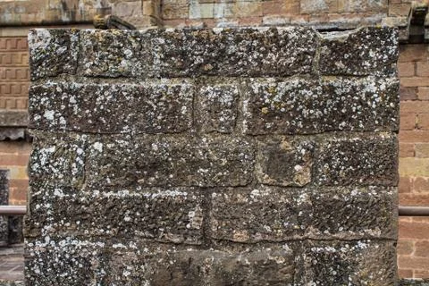 Castle wall texture 4 Stock Photos