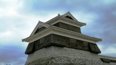 Castle Watch Tower (Time Lapse) Video stock 655361