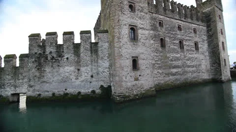 Castle on water Video stock 23891904