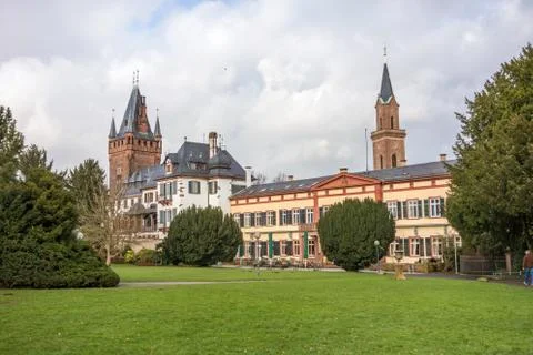 Castle of Weinheim Stock Photos
