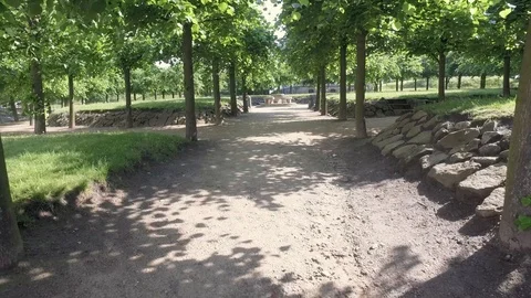 Castle Wernigerode yard Stock Footage 97150736