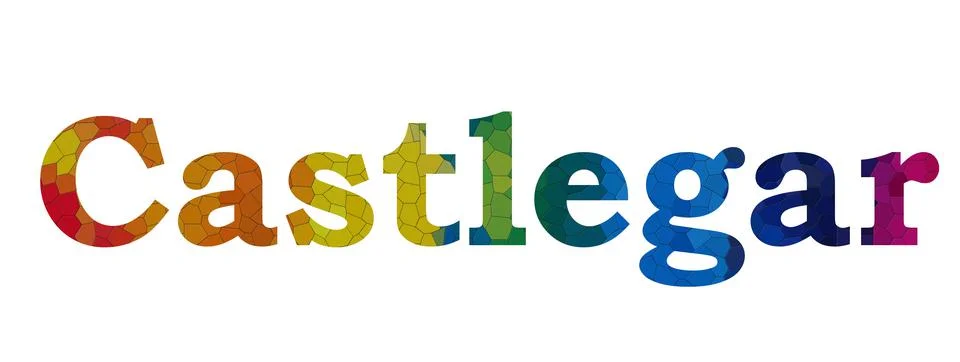 Castlegar Stock Illustration