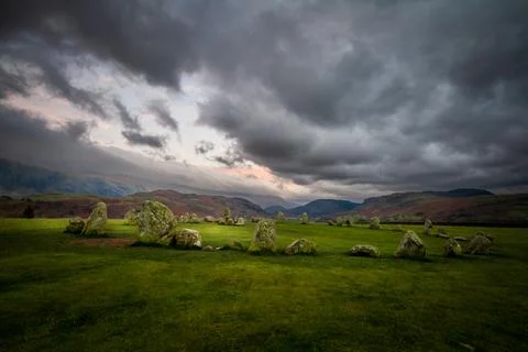Castlerigg Stone Circle Stock Photos