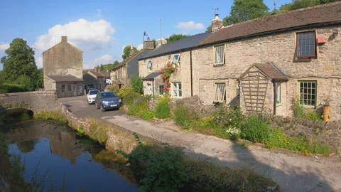 Castleton, Derbyshire, UK Stock Footage 158705430