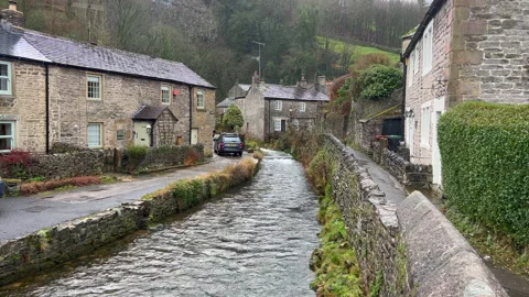 Castleton in Derbyshire, UK Stock Footage 230102853