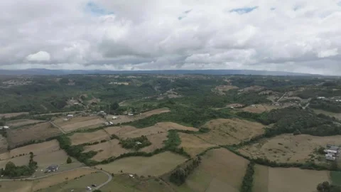 Castro Aerial View Isla de Chiloe, Chile Stock Footage 310612908