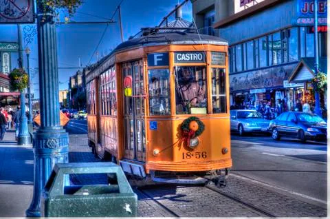 Castro Cable Car Foto stock