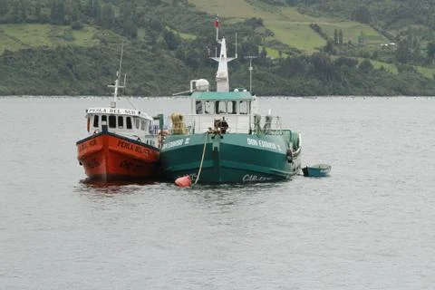 Castro on chiloe island, chile Stock Photos