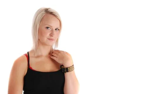 Casual Blond Foto stock