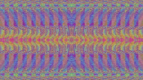 Casual data error blinking futuristic iridescent background. Video stock 153291783