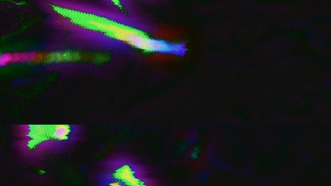 Casual error data dynamic nostalgic iridescent background. Fantastic distortions Stock Footage 120368285