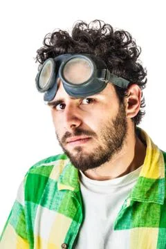 Casual pilot Stock Photos