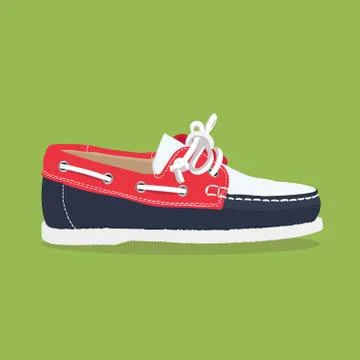 Casual shoe Stock Illustration