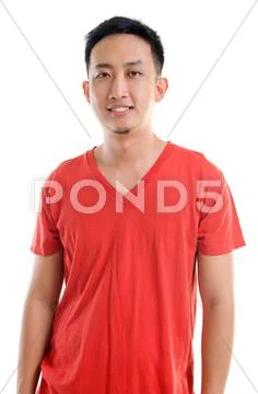 Casual southeast asian man Stock Photos