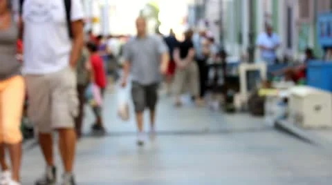 Casual street Stock Footage 12244568