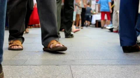 Casual walk Stock Footage 12245423