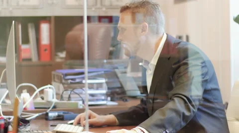 Casual work office worker Stock Footage 54507909