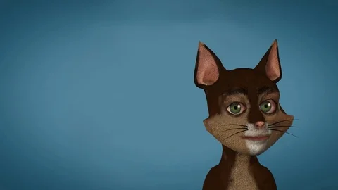 CAT ANIMATION Stock Footage 83997032