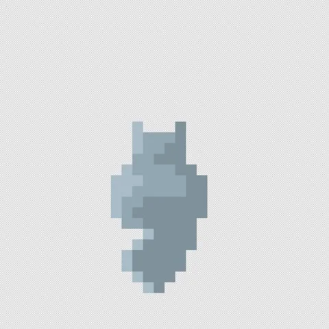 Cat animation with simple pixel art Stock Footage 341325214