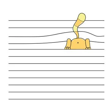 Cat behind window, vector. Window blinds illustration. Cartoon character Stock Illustration