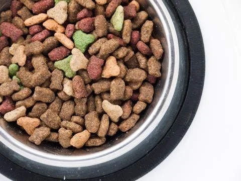 Cat Biscuits Stock Photos