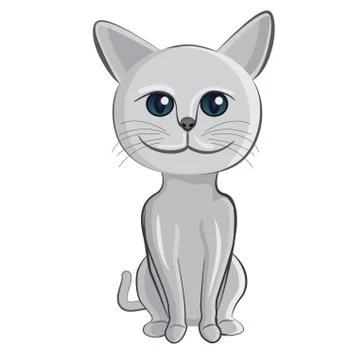 Cat cartoon Stock Illustration