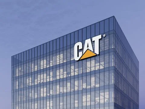 CAT Caterpillar Stock Illustration