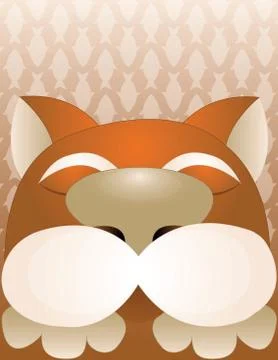 Cat dream Stock Illustration