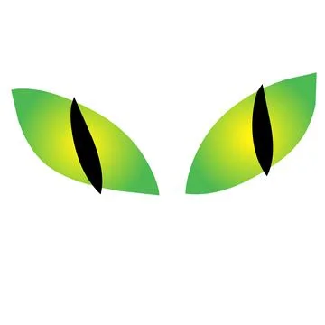 Cat eyes Stock Illustration