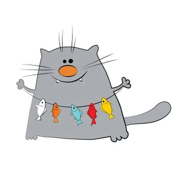 Cat fish Stock Illustration