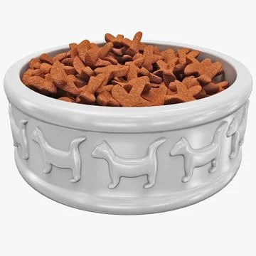 Cat Food Bowl 3d 091484456 Iconl 