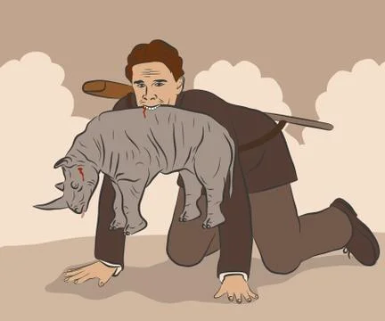 Cat of God Stock-Illustration