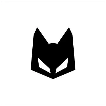 Cat head icon logo vector template Stock Illustration