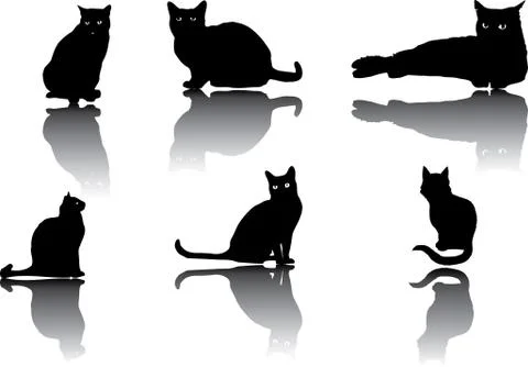 Cat icon Illustrazione stock