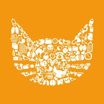 Cat icon Stock Illustration