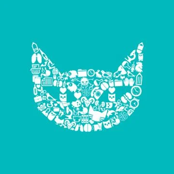 Cat icon Stock Illustration
