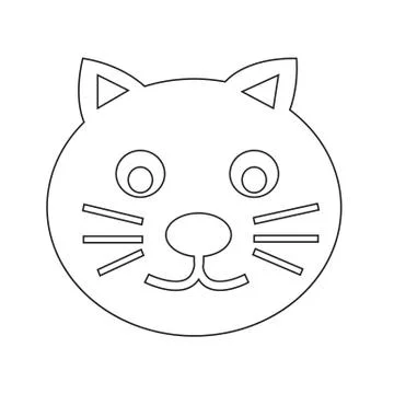 Cat icon Stock Illustration