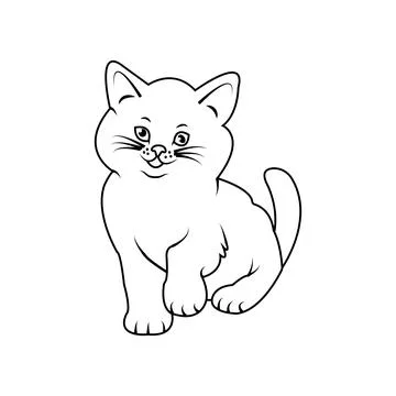Cat icon Stock Illustration